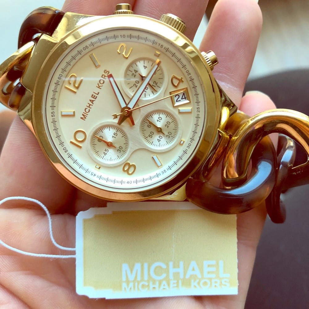 Michael Kors Runway Twist Bracelet Watch
